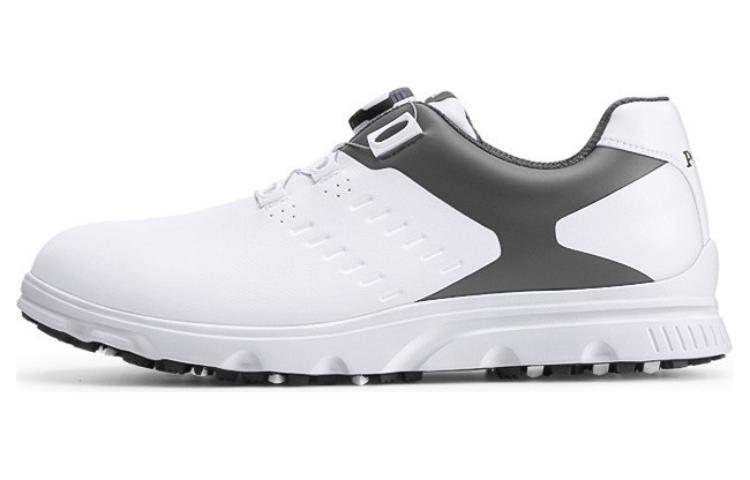 PGA Амортизирующие износостойкие низкие мужские гольф-туфли бело-серые, цвет White Gray
PGA Амортизирующие износостойкие низкие мужские гольф-туфли бело-серые, цвет White Gray