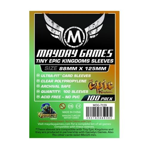 Чехол для карточек Mayday 100 Clear Standard Card Sleeves 88 X 125Mm Mayday Games
Чехол для карточек Mayday 100 Clear Standard Card Sleeves 88 X 125Mm Mayday Games