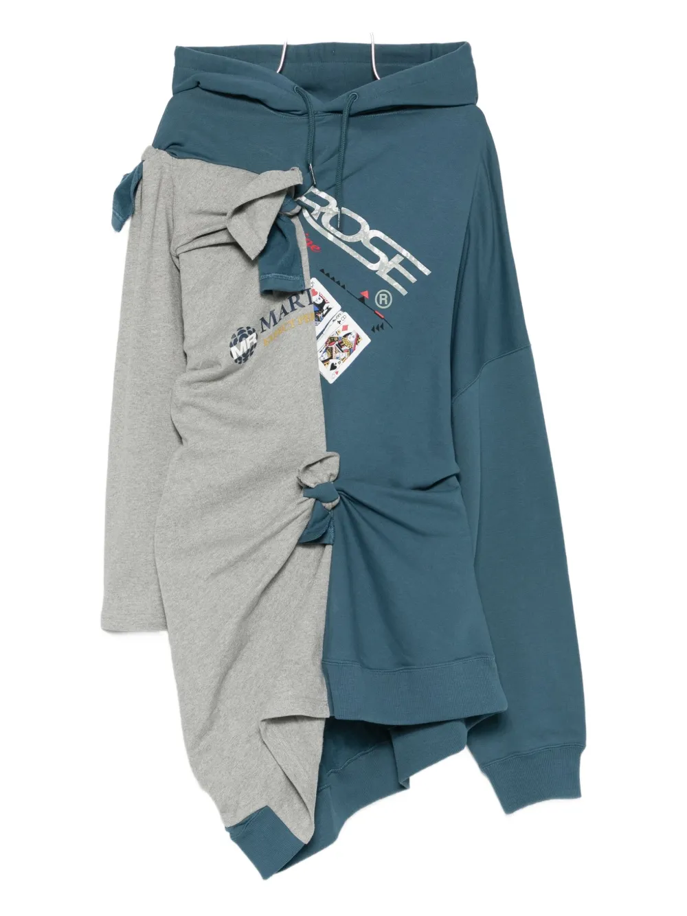 Худи с коллажем Martine Rose, серый
Худи с коллажем Martine Rose, серый