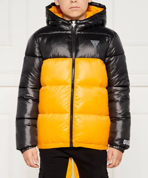 Пуховик Guess, желтый
Пуховик Guess, желтый