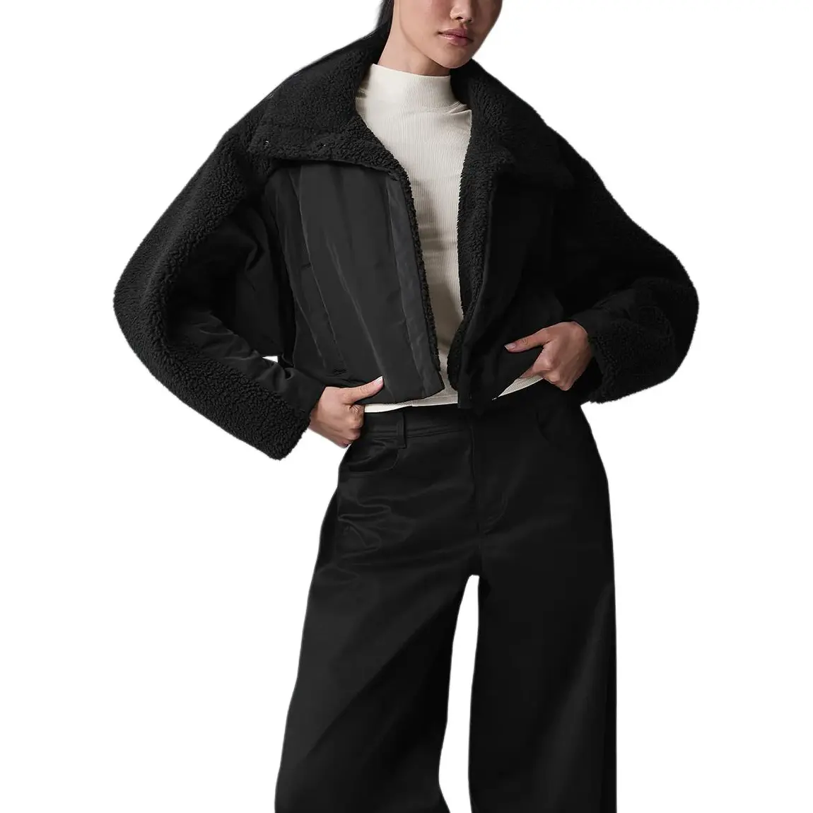 Пуховик Sherpa Cozy Escape женский Alo Yoga, черный
Пуховик Sherpa Cozy Escape женский Alo Yoga, черный