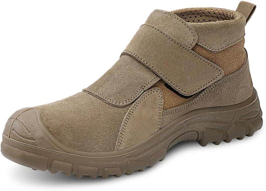 Мужские защитные ботинки для сварки, против ожогов, защищающие от ударов и проколов, износостойкие индустриальные ботинки Generic, коричневый
Мужские защитные ботинки для сварки, против ожогов, защищающие от ударов и проколов, износостойкие индустриальные ботинки Generic, коричневый