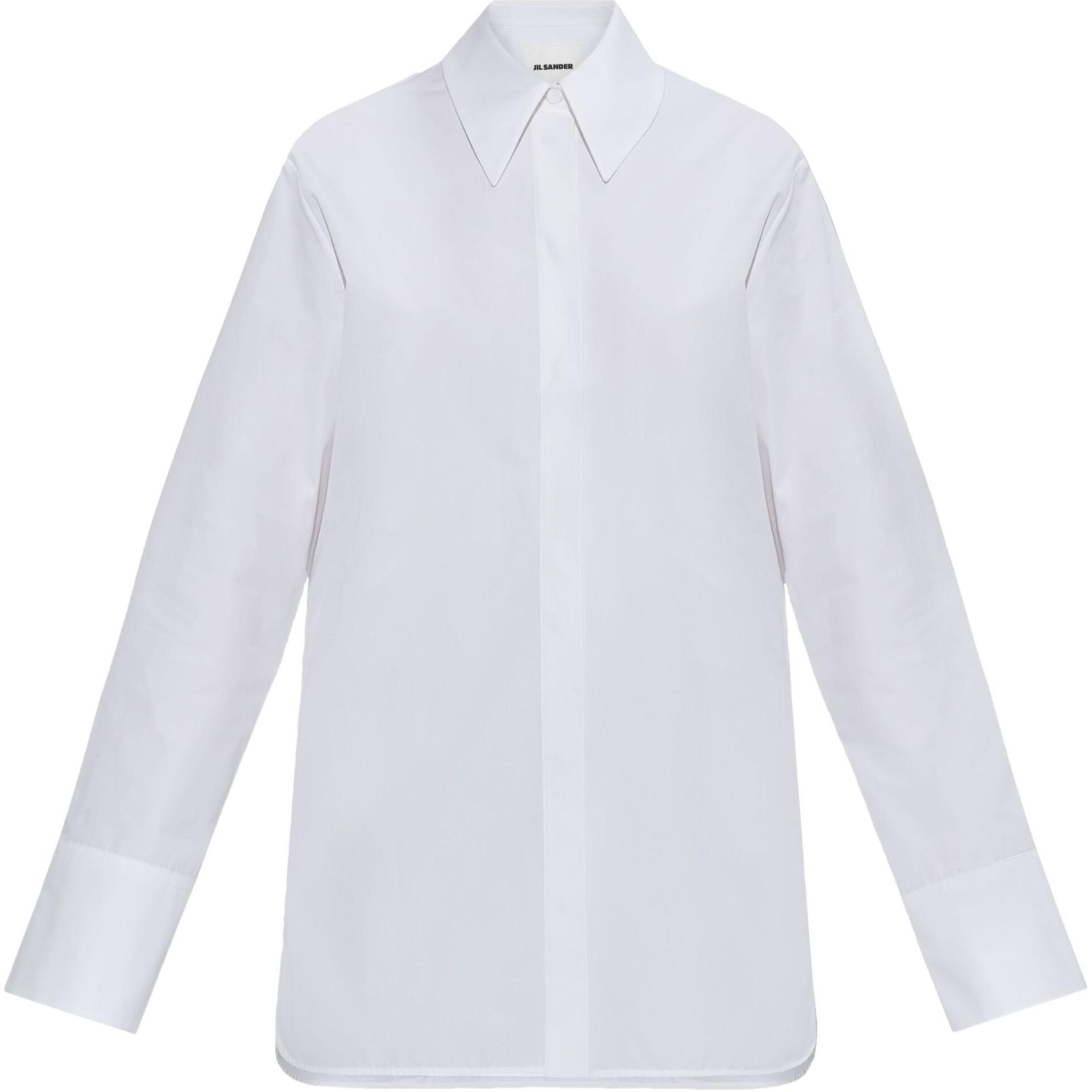 Хлопковая рубашка JIL SANDER, белый
Хлопковая рубашка JIL SANDER, белый