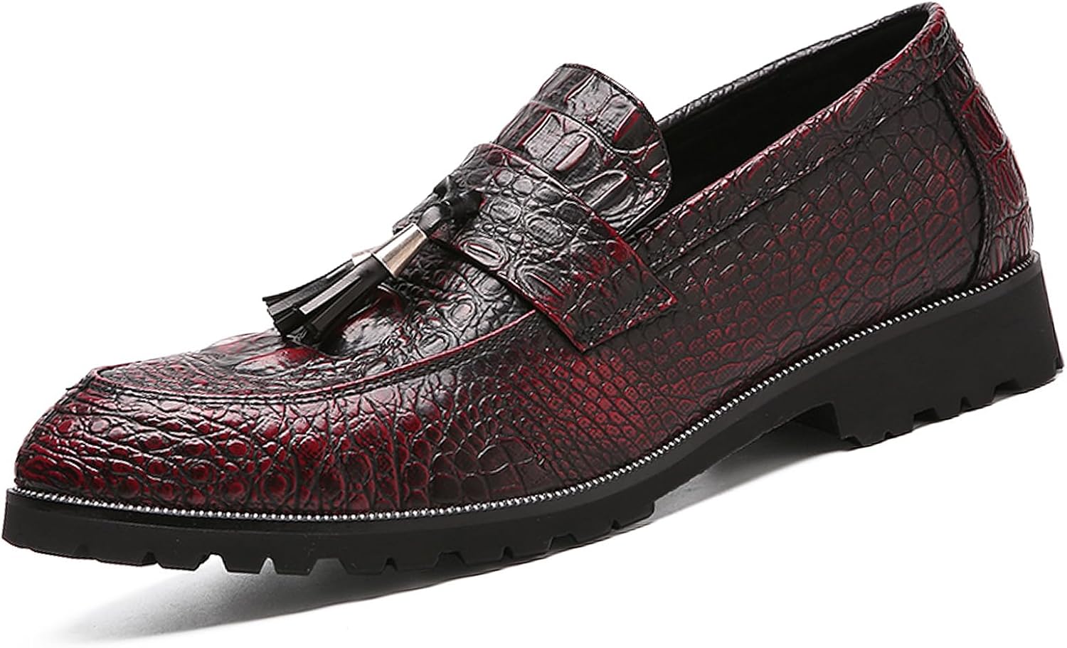 Мужские лоферы с узором и кисточками, модные удобные слипоны, повседневные туфли-слиперы, классические кожаные свадебные и нарядные туфли Optigard, красный
Мужские лоферы с узором и кисточками, модные удобные слипоны, повседневные туфли-слиперы, классические кожаные свадебные и нарядные туфли Optigard, красный