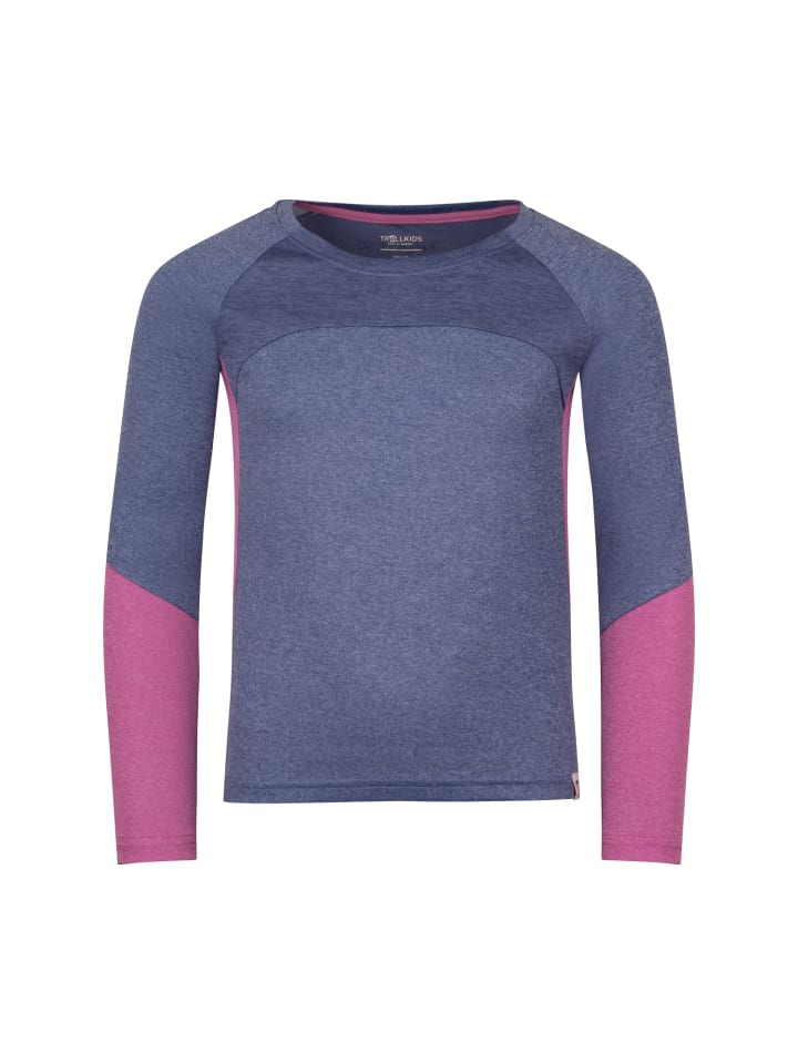 Trollkids Лонгслив Seiland фиолетово-синего цвета
Trollkids Лонгслив Seiland фиолетово-синего цвета