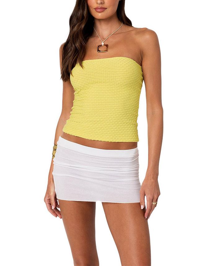 Альбина Текстурированный Топ-труба Edikted, зеленый
Альбина Текстурированный Топ-труба Edikted, зеленый