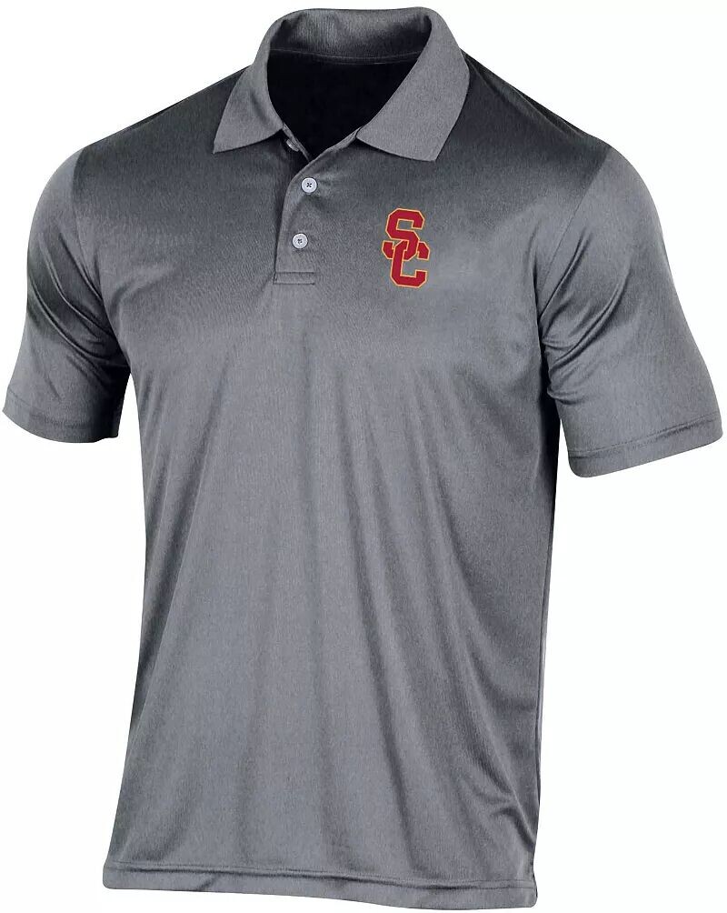 Мужская футболка-поло Champion USC Trojans серого цвета Performance
Мужская футболка-поло Champion USC Trojans серого цвета Performance