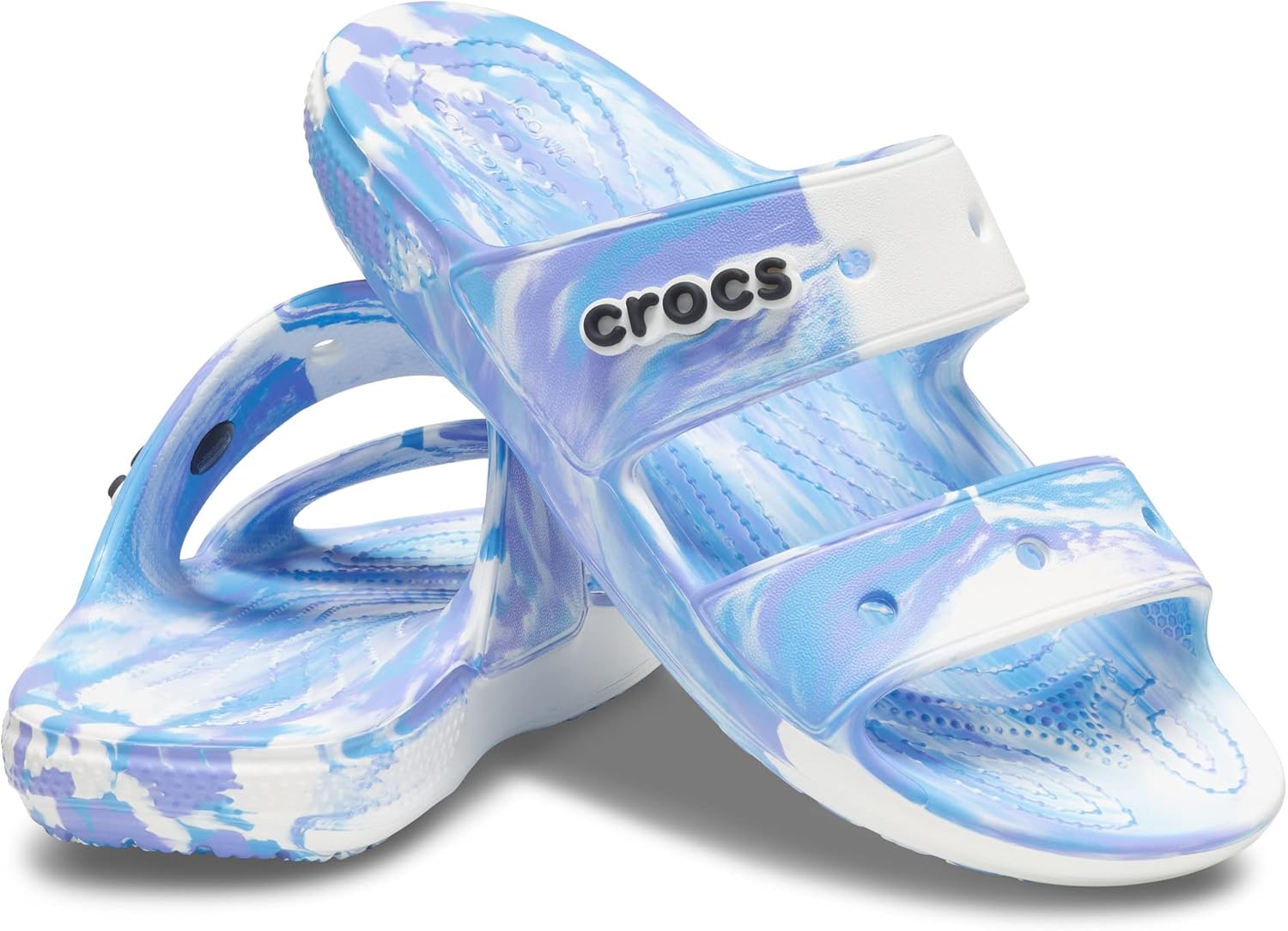 Сандалии Crocs Unisex Classic для взрослых с двумя ремешками, белый
Сандалии Crocs Unisex Classic для взрослых с двумя ремешками, белый