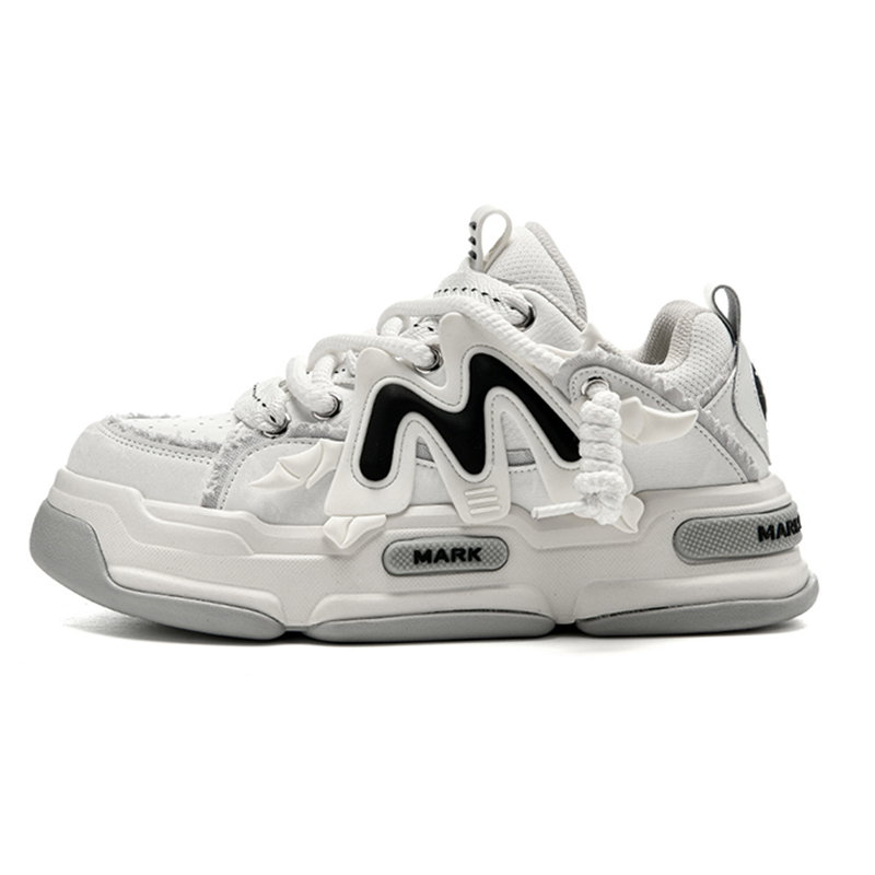 Мужские кроссовки для скейтбординга, увеличивающие рост, устойчивые к истиранию, легкие, нескользящие FAIRWHALE, Gray White 
Мужские кроссовки для скейтбординга, увеличивающие рост, устойчивые к истиранию, легкие, нескользящие FAIRWHALE, Gray White