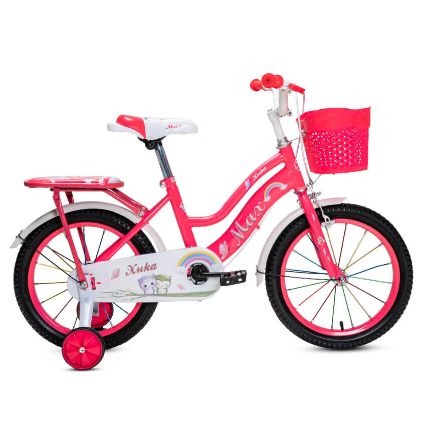 Велосипед детский MAX BIKE Xuka 1 16", ярко-розовый
Велосипед детский MAX BIKE Xuka 1 16", ярко-розовый