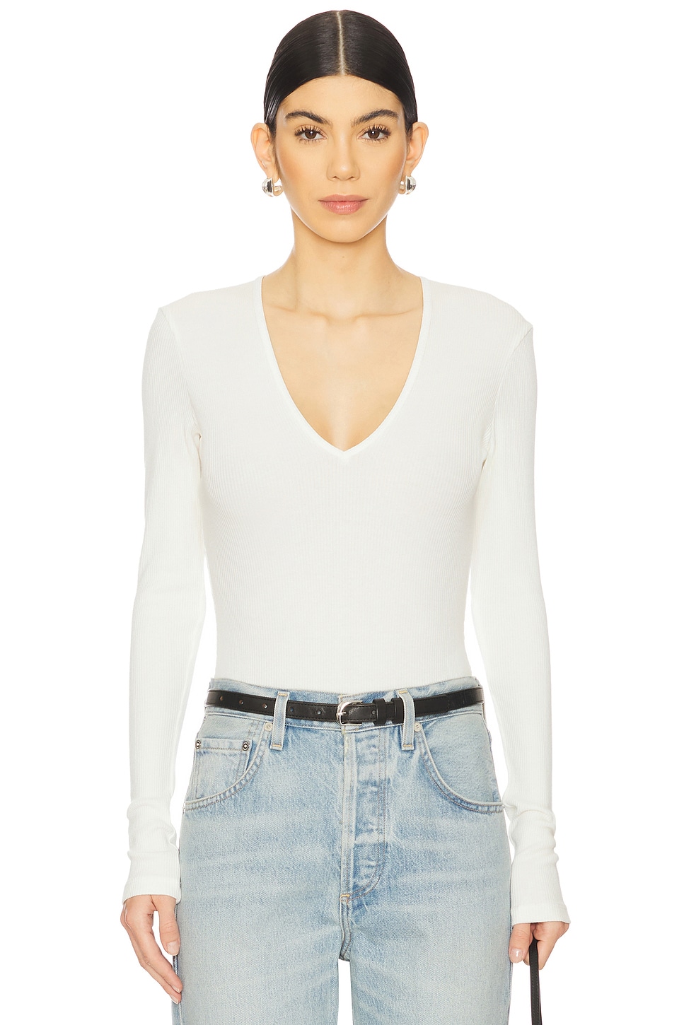 Боди Helsa с глубоким вырезом Citizens Of Humanity, pashmina
Боди Helsa с глубоким вырезом Citizens Of Humanity, pashmina