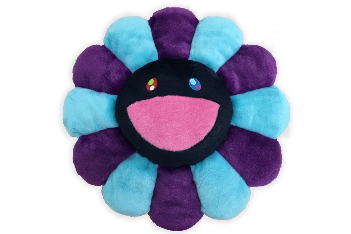 Мягкая плюшевая фигурка Takashi Murakami Flower, 30 см, фиолетовый/голубой/черный
Мягкая плюшевая фигурка Takashi Murakami Flower, 30 см, фиолетовый/голубой/черный