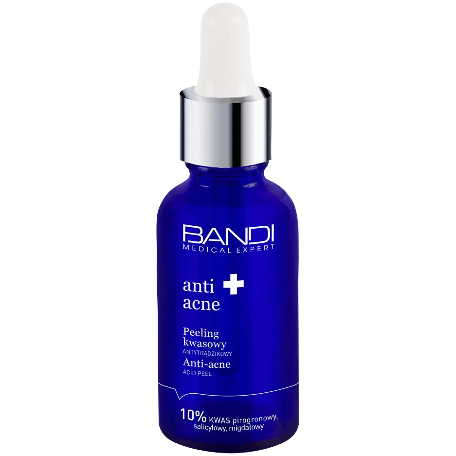 Bandi Anti Acne кислотный пилинг для лица против угревой сыпи, 30 мл
Bandi Anti Acne кислотный пилинг для лица против угревой сыпи, 30 мл