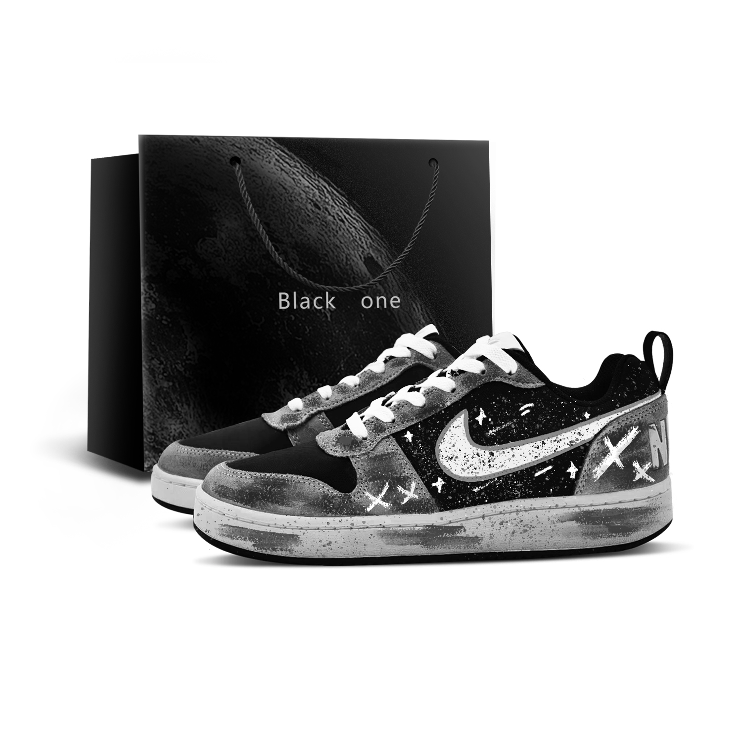 Nike Кроссовки для скейтбординга Court Borough мужские, низкие, Black/Gray/White
Nike Кроссовки для скейтбординга Court Borough мужские, низкие, Black/Gray/White