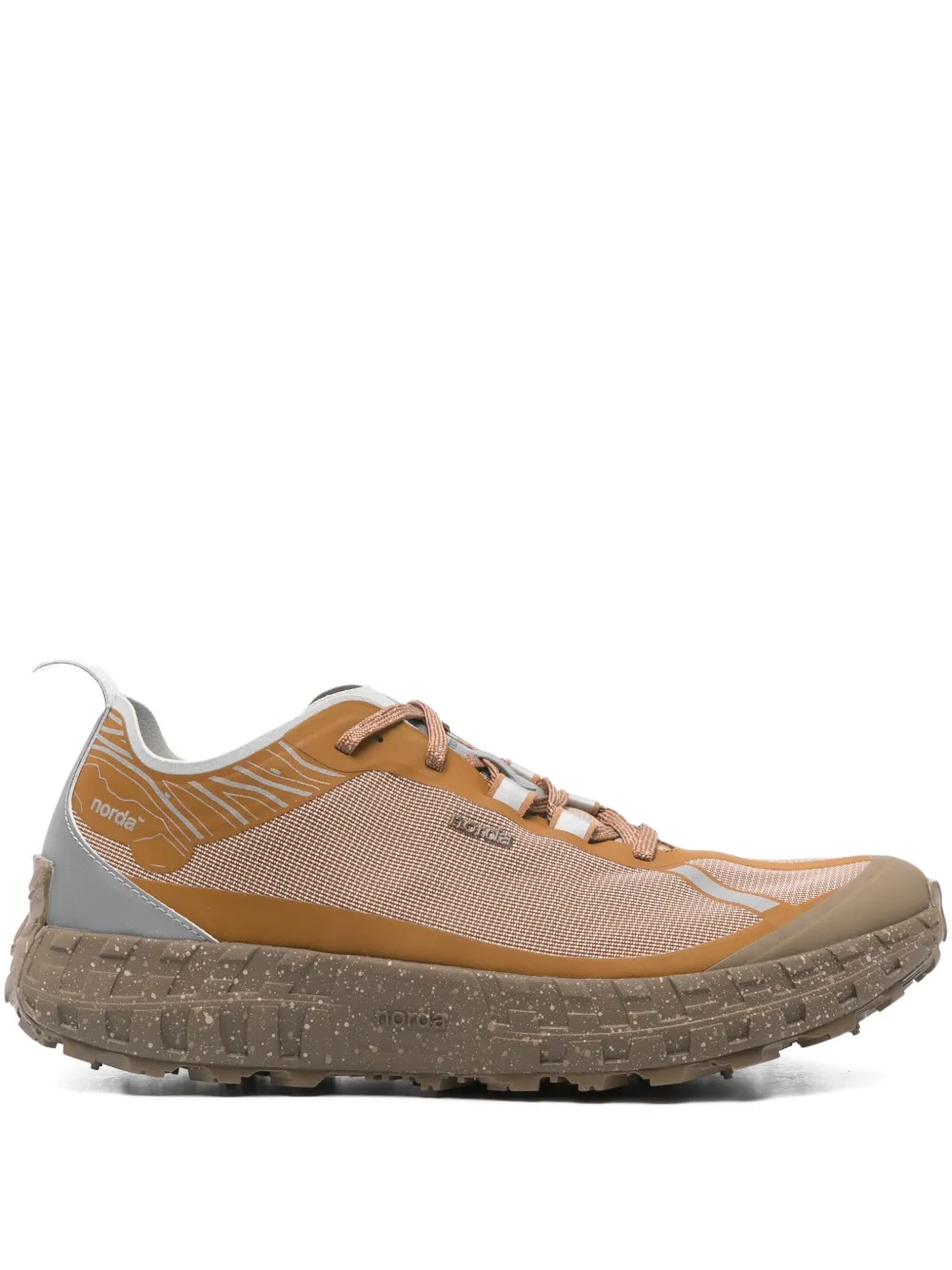 Кроссовки с логотипом Norda, коричневый
Кроссовки с логотипом Norda, коричневый