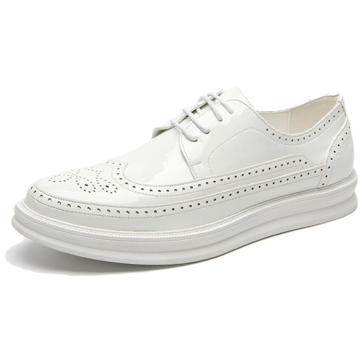 Повседневные кожаные туфли мужские WEISHIBANGWEI, White
Повседневные кожаные туфли мужские WEISHIBANGWEI, White