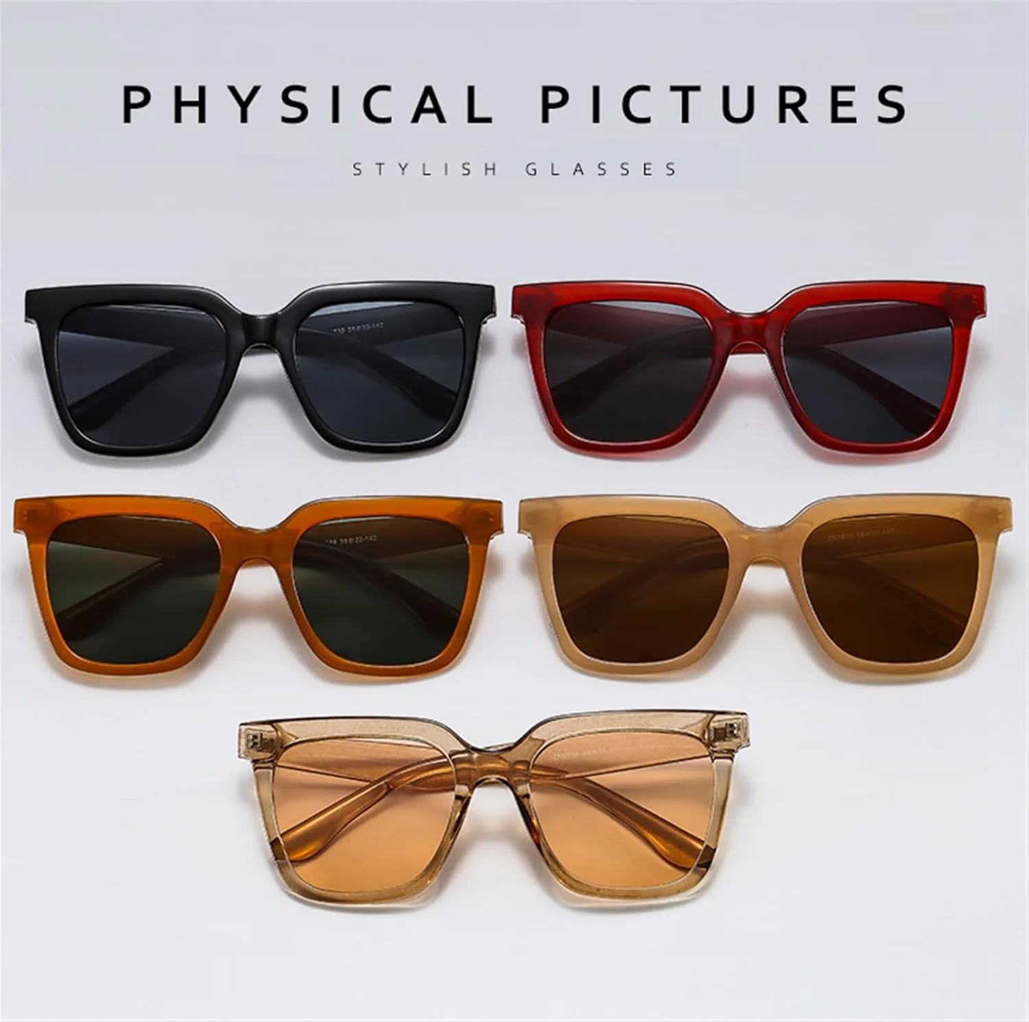 Солнцезащитные очки в большой квадратной оправе для мужчин и женщин, в стиле ретро, для отдыха на природе, пляжа и активного отдыха, отличный подарок EkeNoz, D
Солнцезащитные очки в большой квадратной оправе для мужчин и женщин, в стиле ретро, для отдыха на природе, пляжа и активного отдыха, отличный подарок EkeNoz, D