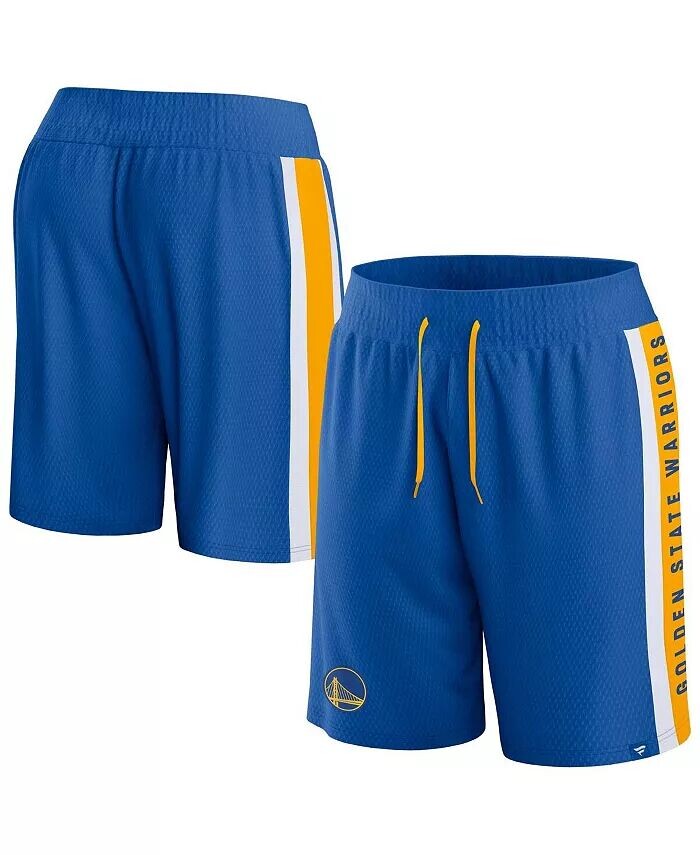 Мужские шорты из сетки Royal Golden State Warriors Referee Iconic Fanatics
Мужские шорты из сетки Royal Golden State Warriors Referee Iconic Fanatics