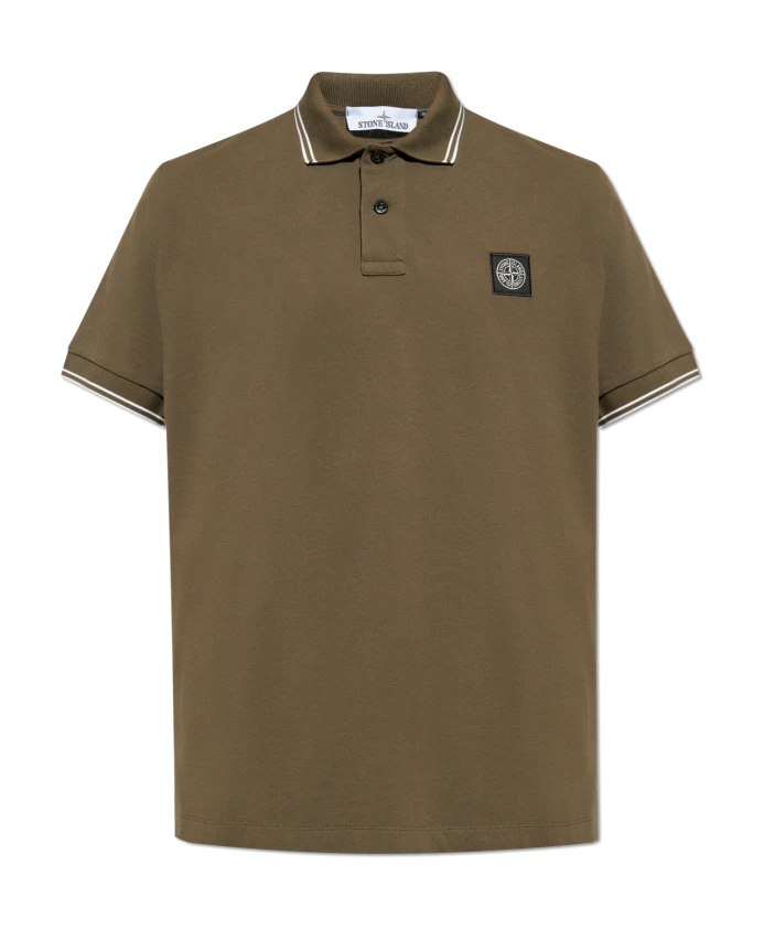 Поло с логотипом Stone Island, зеленый
Поло с логотипом Stone Island, зеленый
