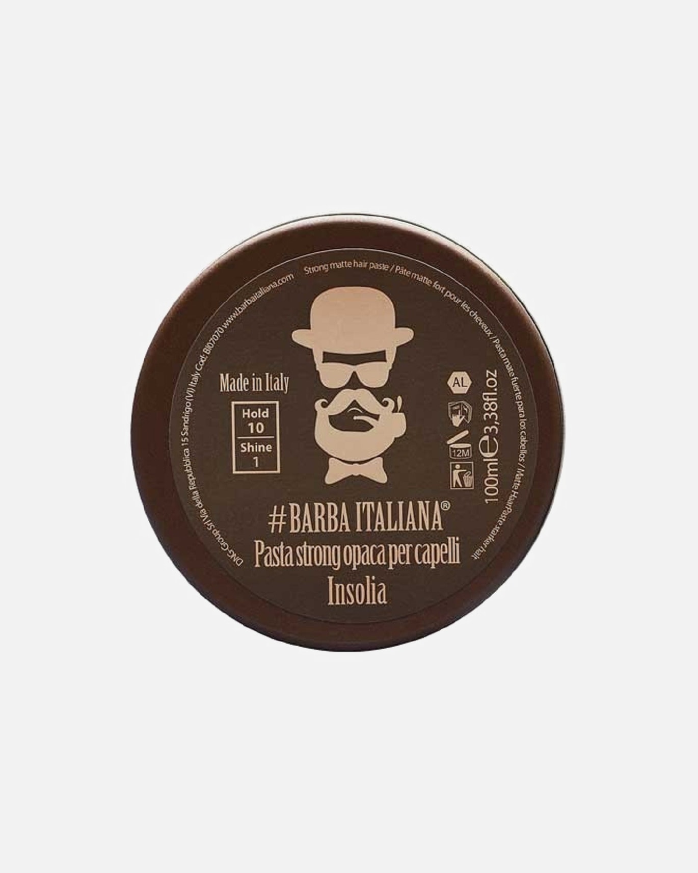 Воск для укладки волос Barba Italiana, 100 мл
Воск для укладки волос Barba Italiana, 100 мл