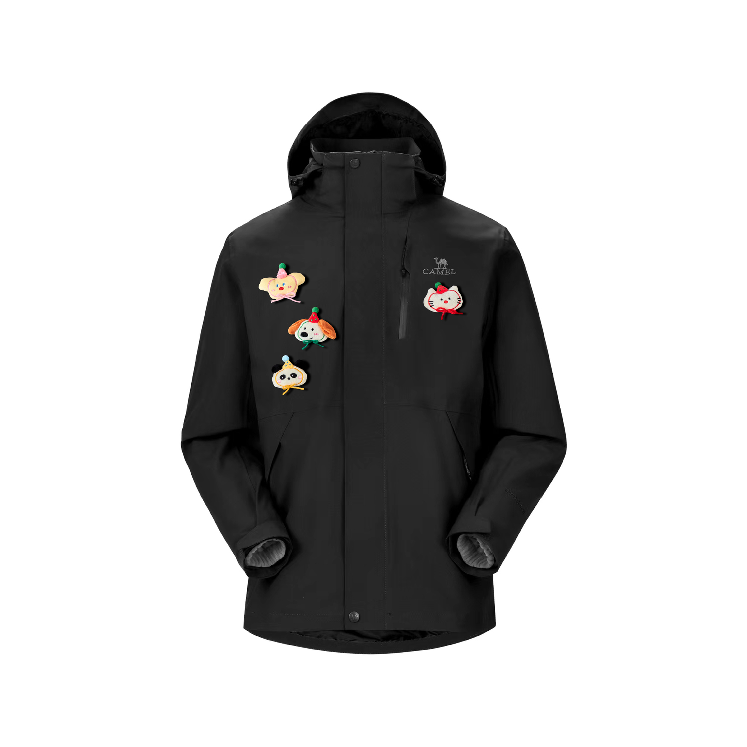 Ветровка All weather Waterproof And Windproof Unisex CAMEL, phantom черный
Ветровка All weather Waterproof And Windproof Unisex CAMEL, phantom черный