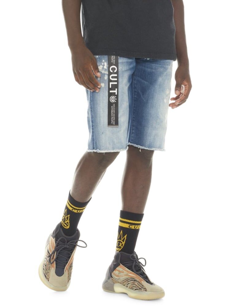 Джинсовые шорты узкого кроя с потертостями и поясом Cult Of Individuality, цвет Dune
Джинсовые шорты узкого кроя с потертостями и поясом Cult Of Individuality, цвет Dune