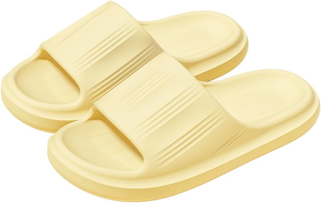 Тапочки Cliont Cloud для женщин и мужчин, домашние тапочки-подушки, шлепанцы для душа, нескользящие ванной, желтый
Тапочки Cliont Cloud для женщин и мужчин, домашние тапочки-подушки, шлепанцы для душа, нескользящие ванной, желтый