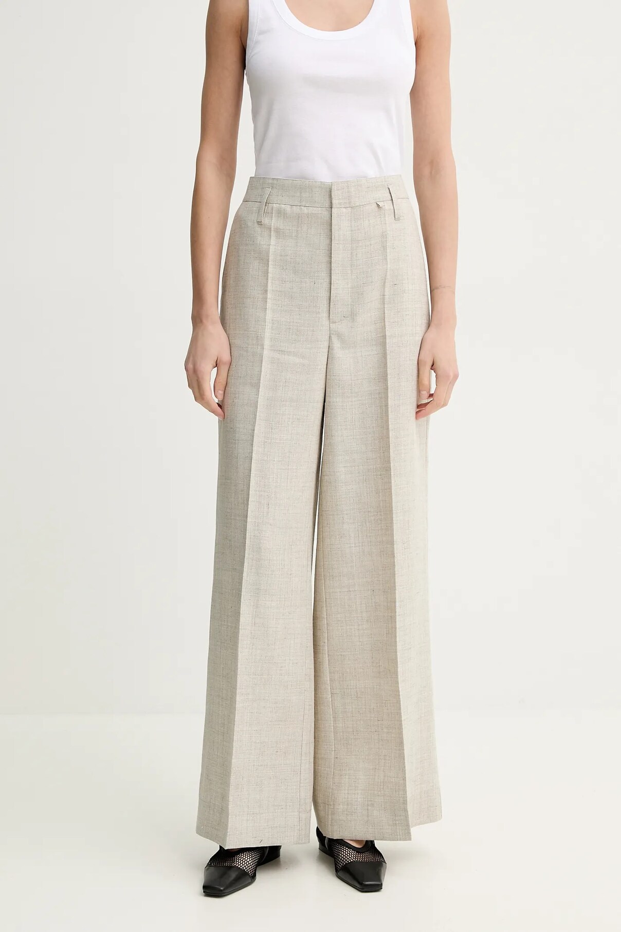 Брюки Poppy из смесового льна Herskind, бежевый
Брюки Poppy из смесового льна Herskind, бежевый