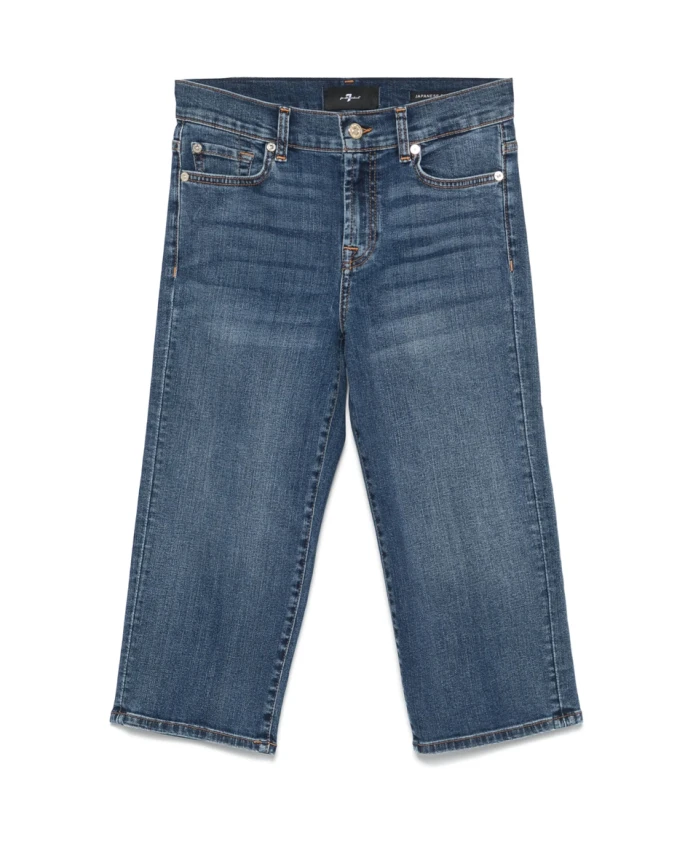 Стильные джинсы-капри 7 For All Mankind, синий
Стильные джинсы-капри 7 For All Mankind, синий