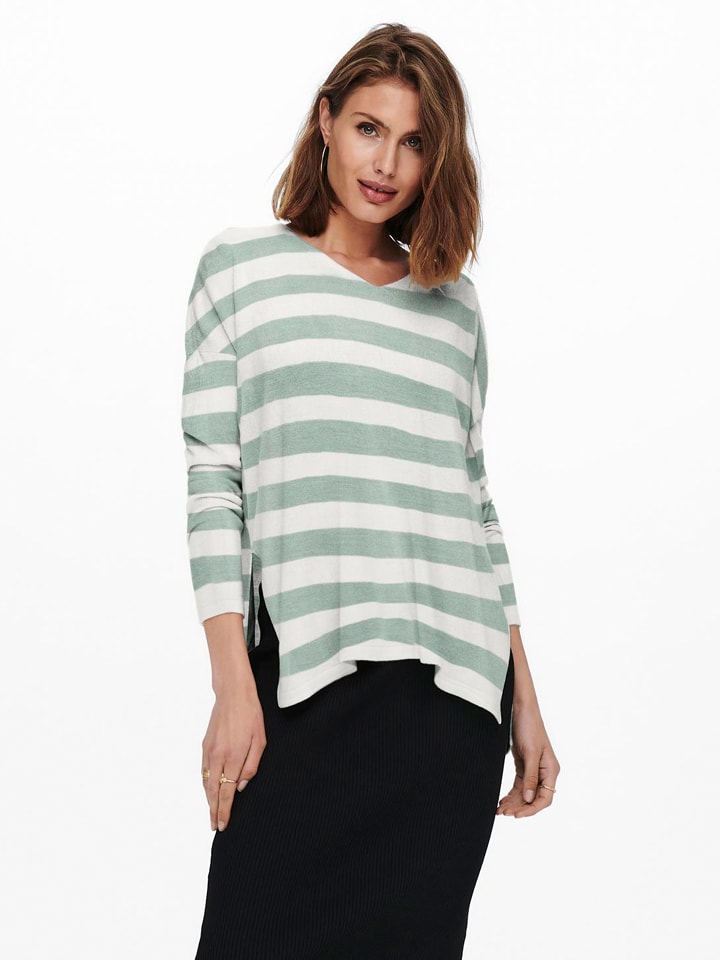 Пуловер ONLY, цвет creme/grün
Пуловер ONLY, цвет creme/grün