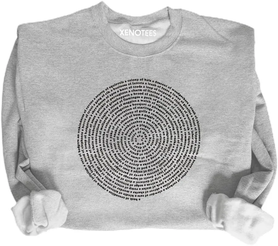 Свитшот Animal Collective Nouns List of 100 Cotton Blend Xenotees
Свитшот Animal Collective Nouns List of 100 Cotton Blend Xenotees