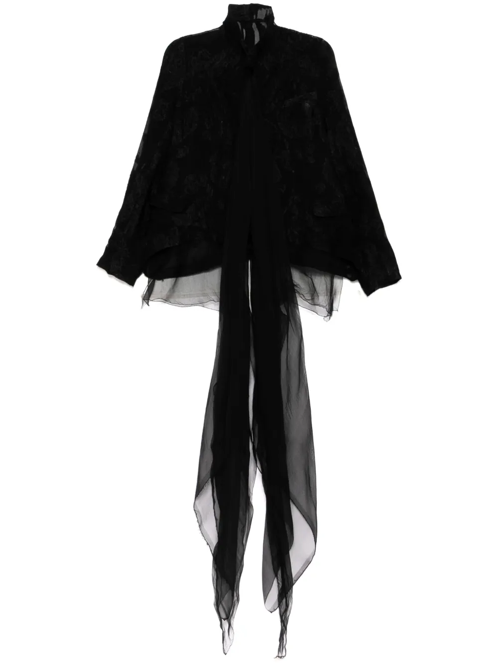 Пиджак с вышивкой Marc Le Bihan, черный
Пиджак с вышивкой Marc Le Bihan, черный