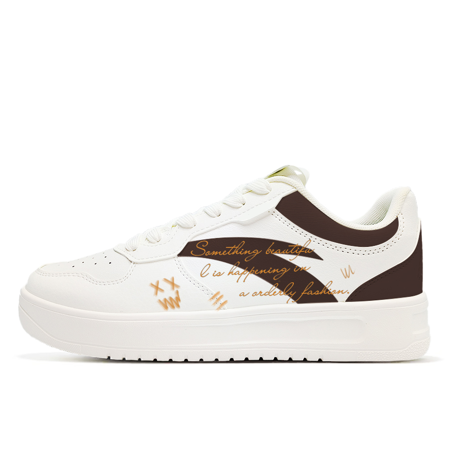 Антискользящие амортизирующие износостойкие низкие скейтбордские кроссовки Anta Life Collection мужские бело-коричневые
Антискользящие амортизирующие износостойкие низкие скейтбордские кроссовки Anta Life Collection мужские бело-коричневые