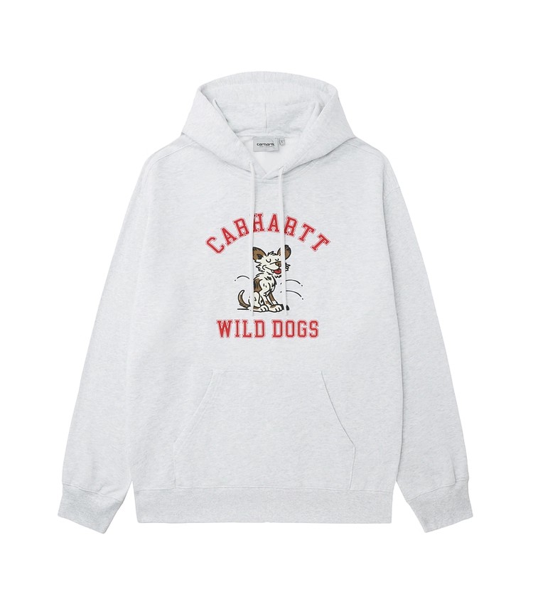 Худи с кулиской wild dogs Carhartt WIP, серый
Худи с кулиской wild dogs Carhartt WIP, серый