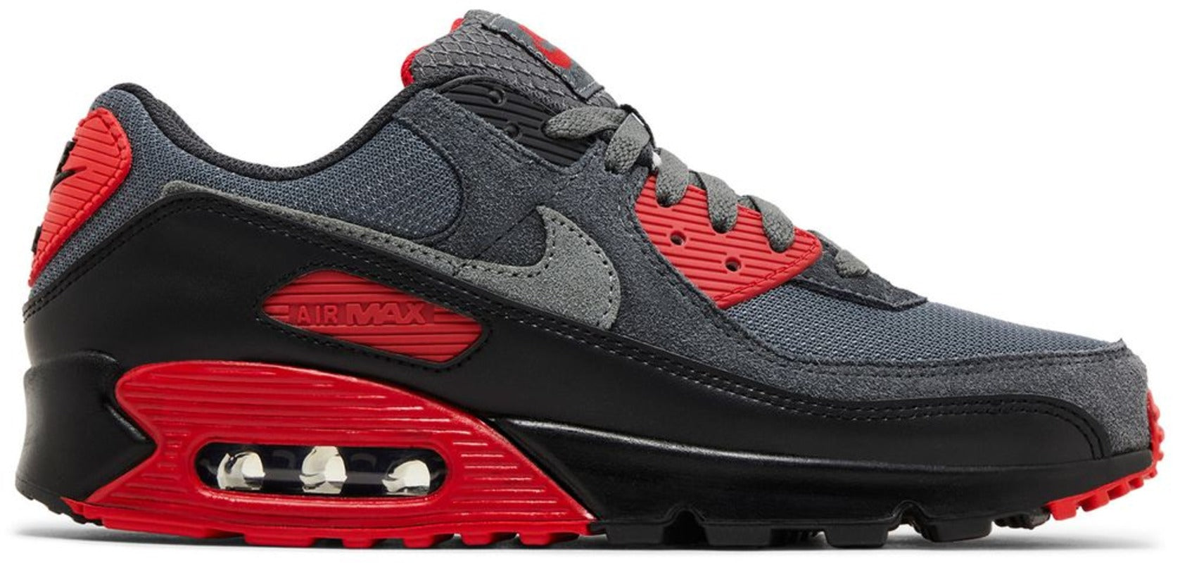 Кроссовки Nike Air Max 90 Smoke Grey Fire Red
Кроссовки Nike Air Max 90 Smoke Grey Fire Red