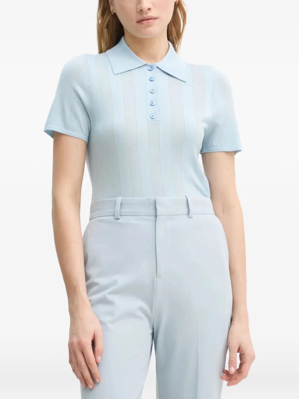 Рубашка поло в рубчик AERON, синий
Рубашка поло в рубчик AERON, синий