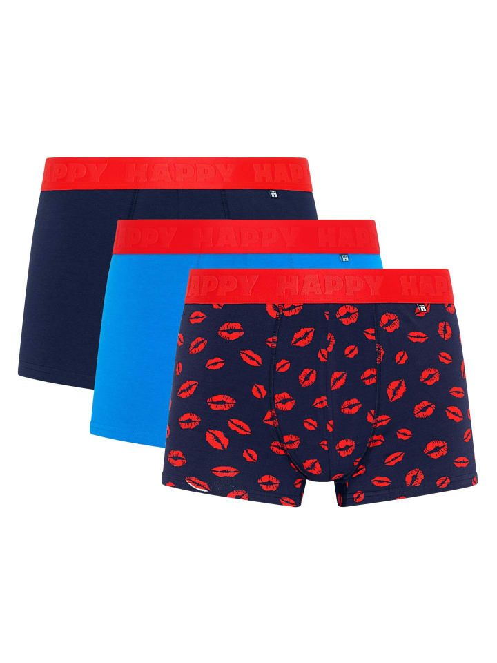 Happy Socks Комплект из 3 боксерских шорт в цвете "Поцелуи"
Happy Socks Комплект из 3 боксерских шорт в цвете "Поцелуи"