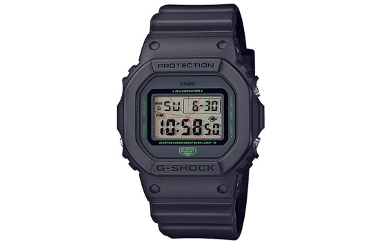 CASIO Мужские часы G-SQUAD серии Black Watch DW-5600MNT-1JR
CASIO Мужские часы G-SQUAD серии Black Watch DW-5600MNT-1JR