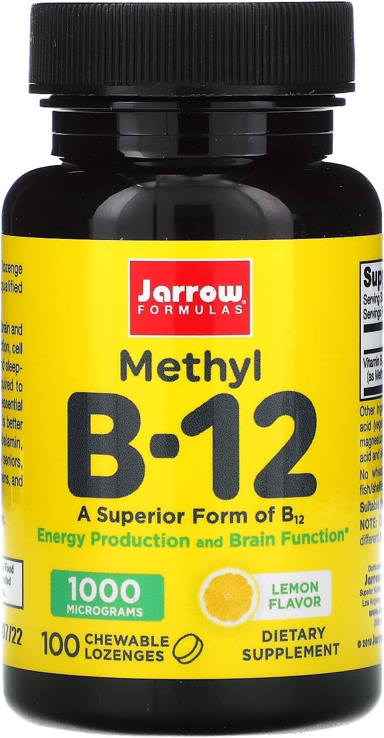 Витамин В-12 Jarrow Formulas, 100 мкг, 100 пластинок со вкусом лимона
Витамин В-12 Jarrow Formulas, 100 мкг, 100 пластинок со вкусом лимона