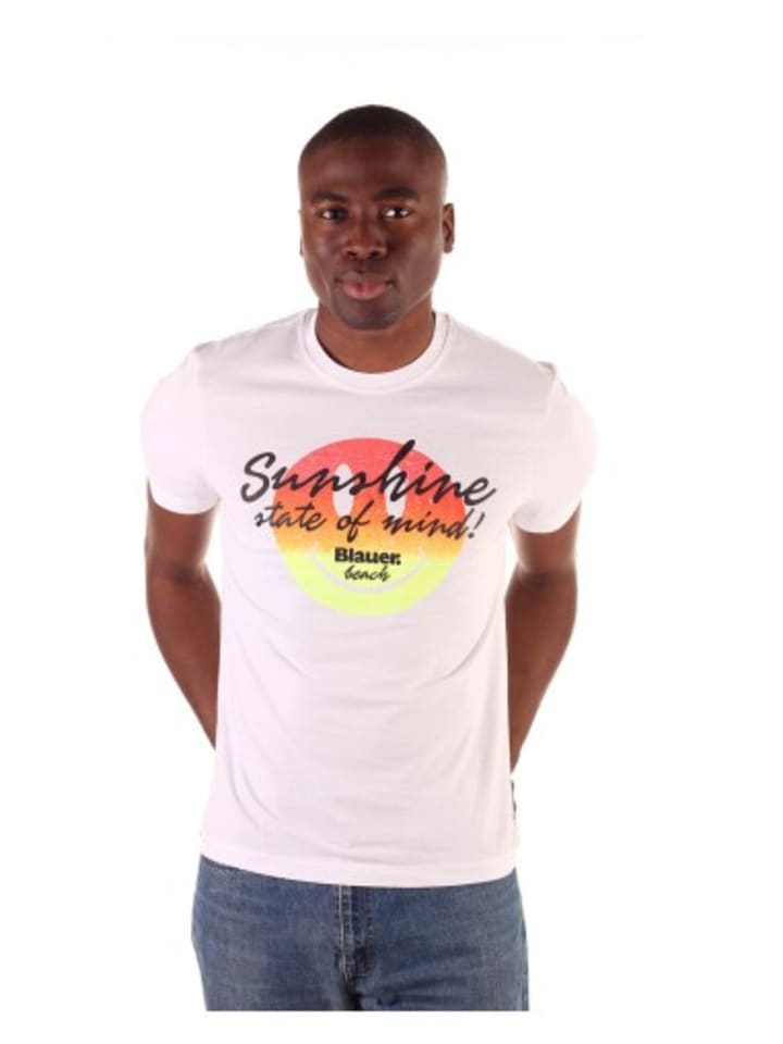 Футболка белого цвета BLAUER USA
Футболка белого цвета BLAUER USA