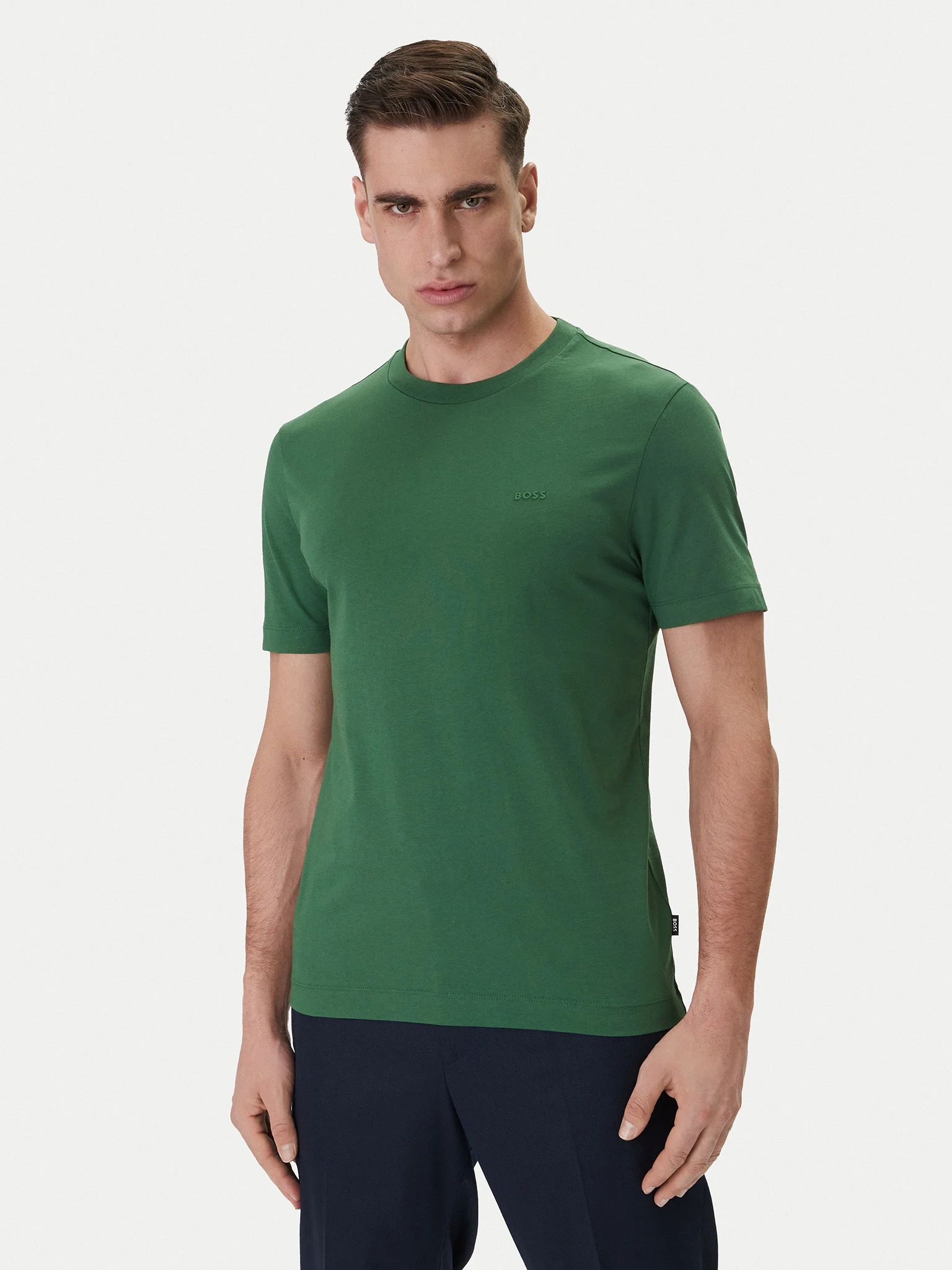 Футболка Boss Cotton-Jersey With Logo Detail, зеленый
Футболка Boss Cotton-Jersey With Logo Detail, зеленый