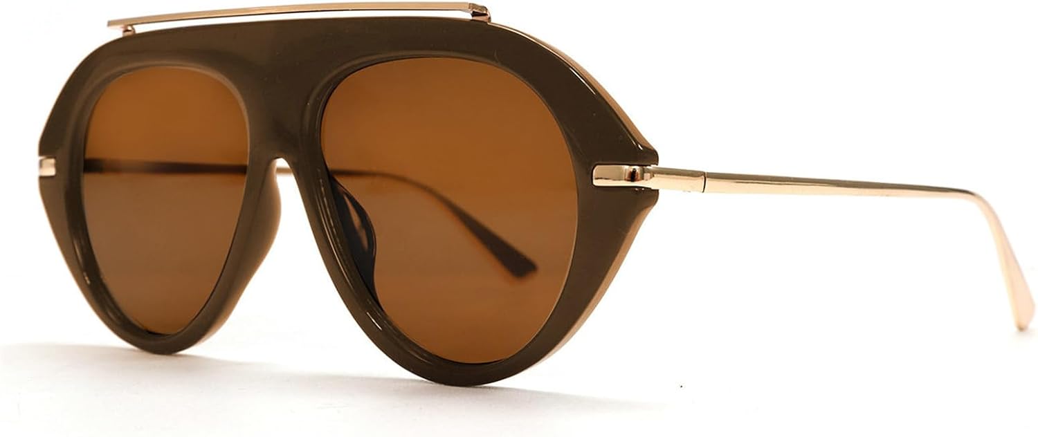 Willochra — большие солнцезащитные очки-пилот для женщин, металлическая оправа, роскошные круглые солнцезащитные очки для женщин, очки для активного отдыха, защита от УФ-излучения UV400, C5
Willochra — большие солнцезащитные очки-пилот для женщин, металлическая оправа, роскошные круглые солнцезащитные очки для женщин, очки для активного отдыха, защита от УФ-излучения UV400, C5