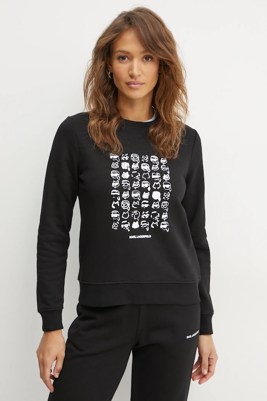 Толстовка Karl Lagerfeld, черный 
Толстовка Karl Lagerfeld, черный