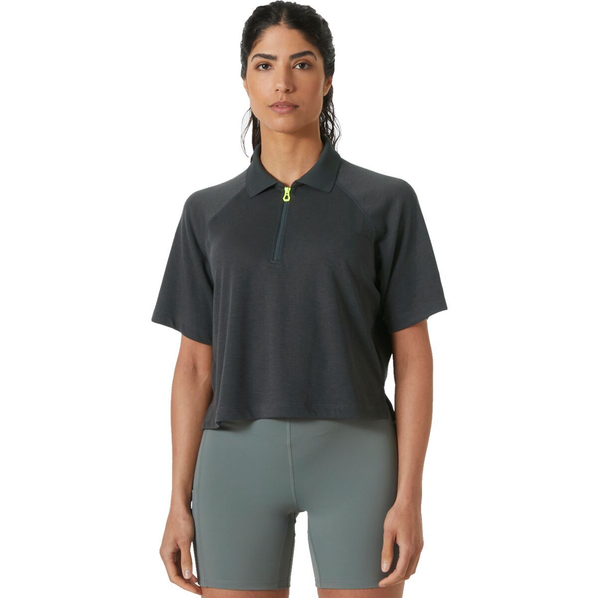 Застегивающаяся на молнию укороченная поло Helly Hansen, черный
Застегивающаяся на молнию укороченная поло Helly Hansen, черный