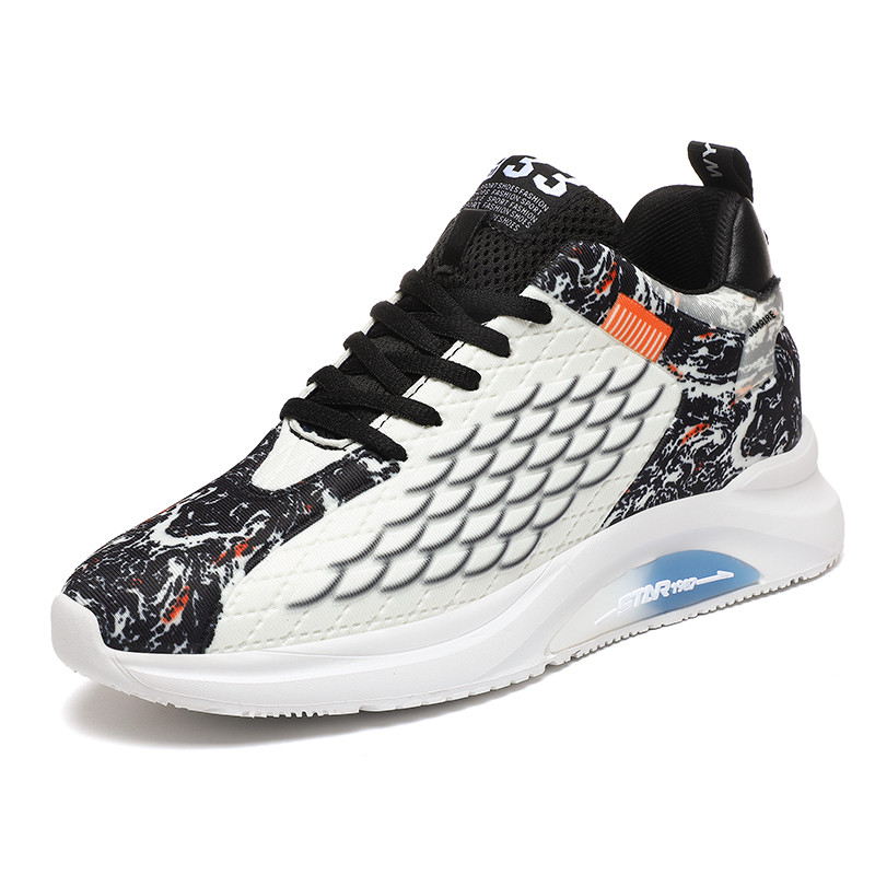 King Jinmai Прочные дышащие низкие повседневные туфли мужские белый черный, цвет White Black
King Jinmai Прочные дышащие низкие повседневные туфли мужские белый черный, цвет White Black