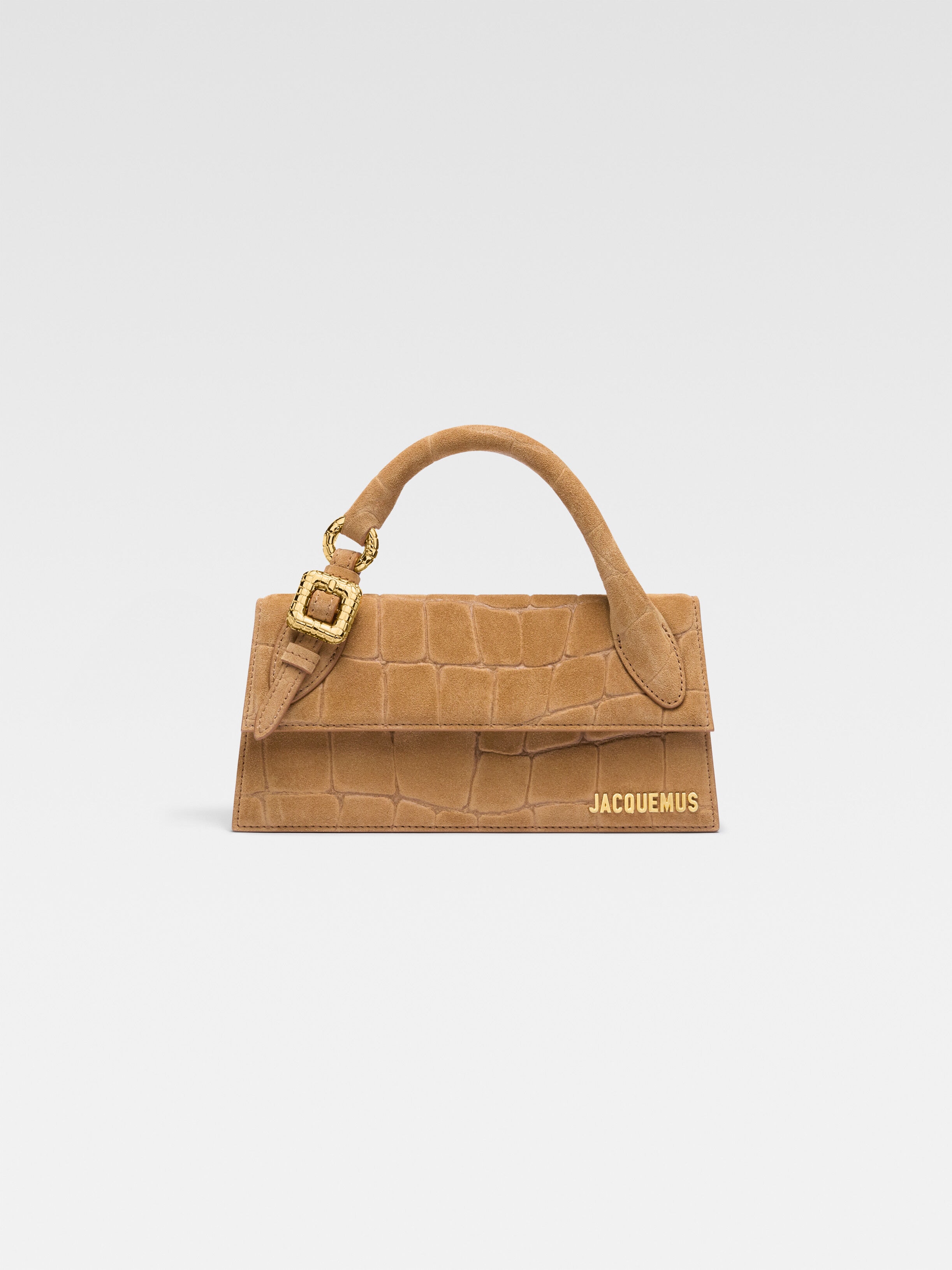 Длинная фирменная сумка с пряжкой JACQUEMUS The long Chiquito with buckle, кэмел
Длинная фирменная сумка с пряжкой JACQUEMUS The long Chiquito with buckle, кэмел