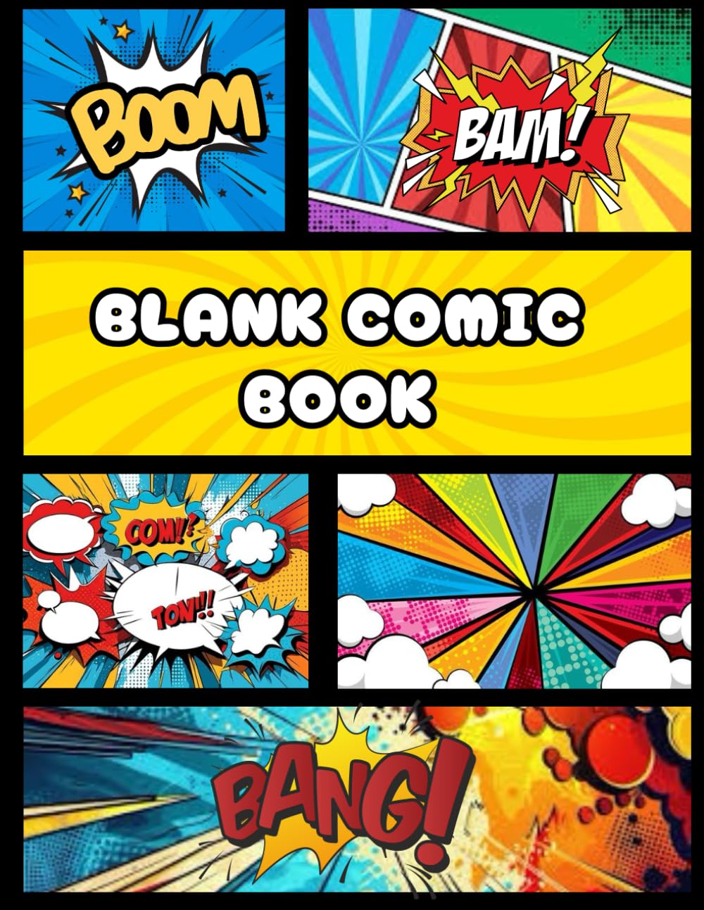 Blank Comic Book: Create Your Own Comic (Independently published)
Blank Comic Book: Create Your Own Comic (Independently published)