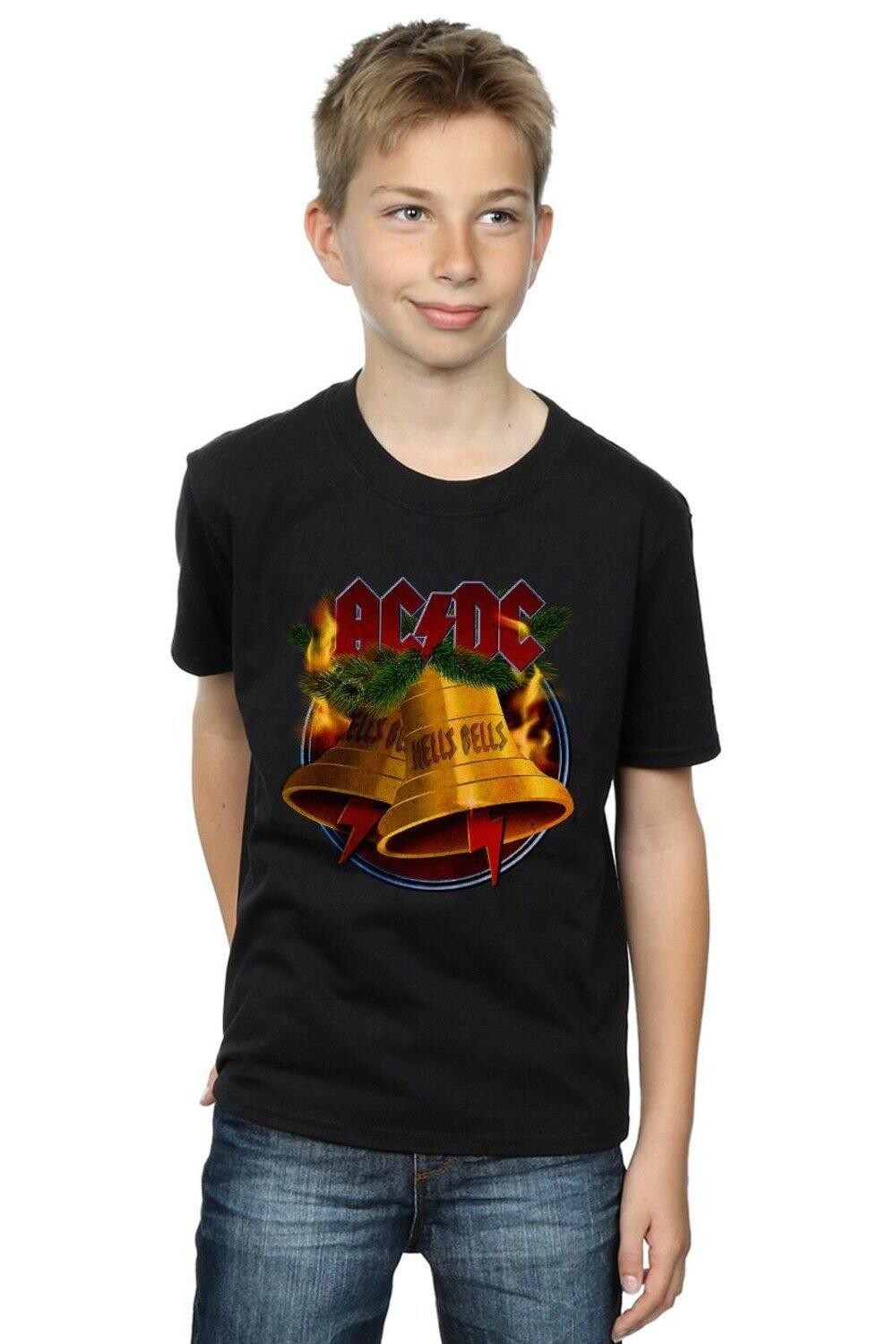 Футболка «Рождественские колокола ада» AC/DC, черный
Футболка «Рождественские колокола ада» AC/DC, черный