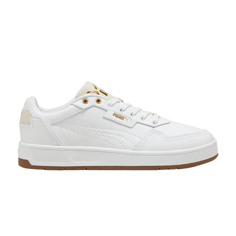 Кроссовки Court Classic Lux 'White Gold Gum', белый 
Кроссовки Court Classic Lux 'White Gold Gum', белый