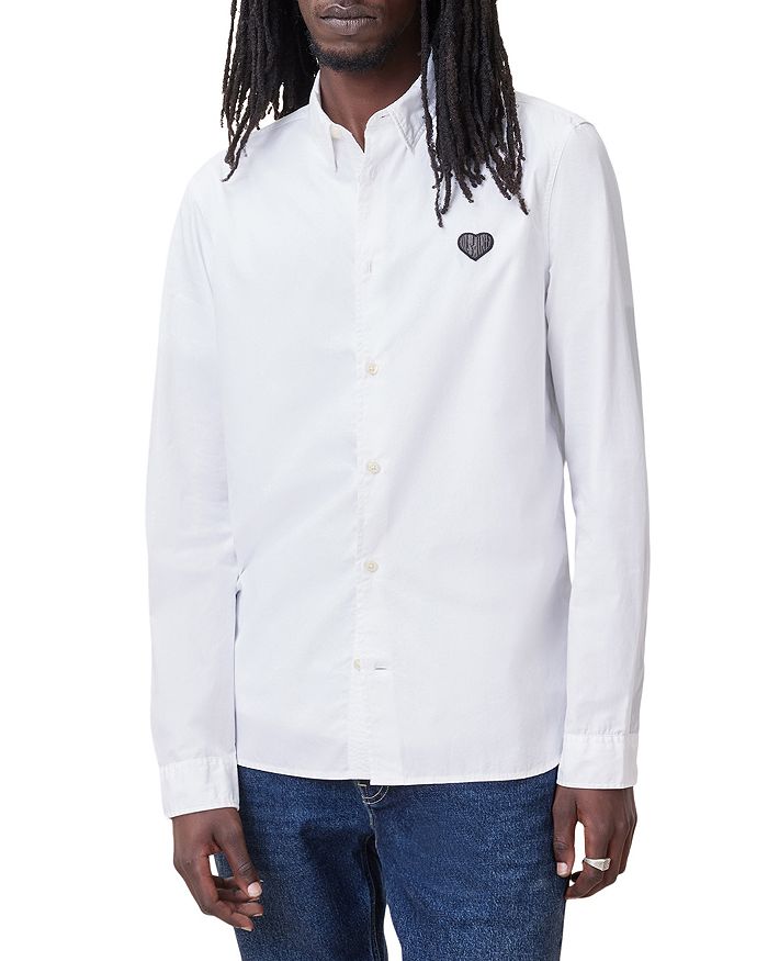 Футболка приталенного кроя с нашивкой-логотипом Amante Cotton Heart ALLSAINTS, белый
Футболка приталенного кроя с нашивкой-логотипом Amante Cotton Heart ALLSAINTS, белый